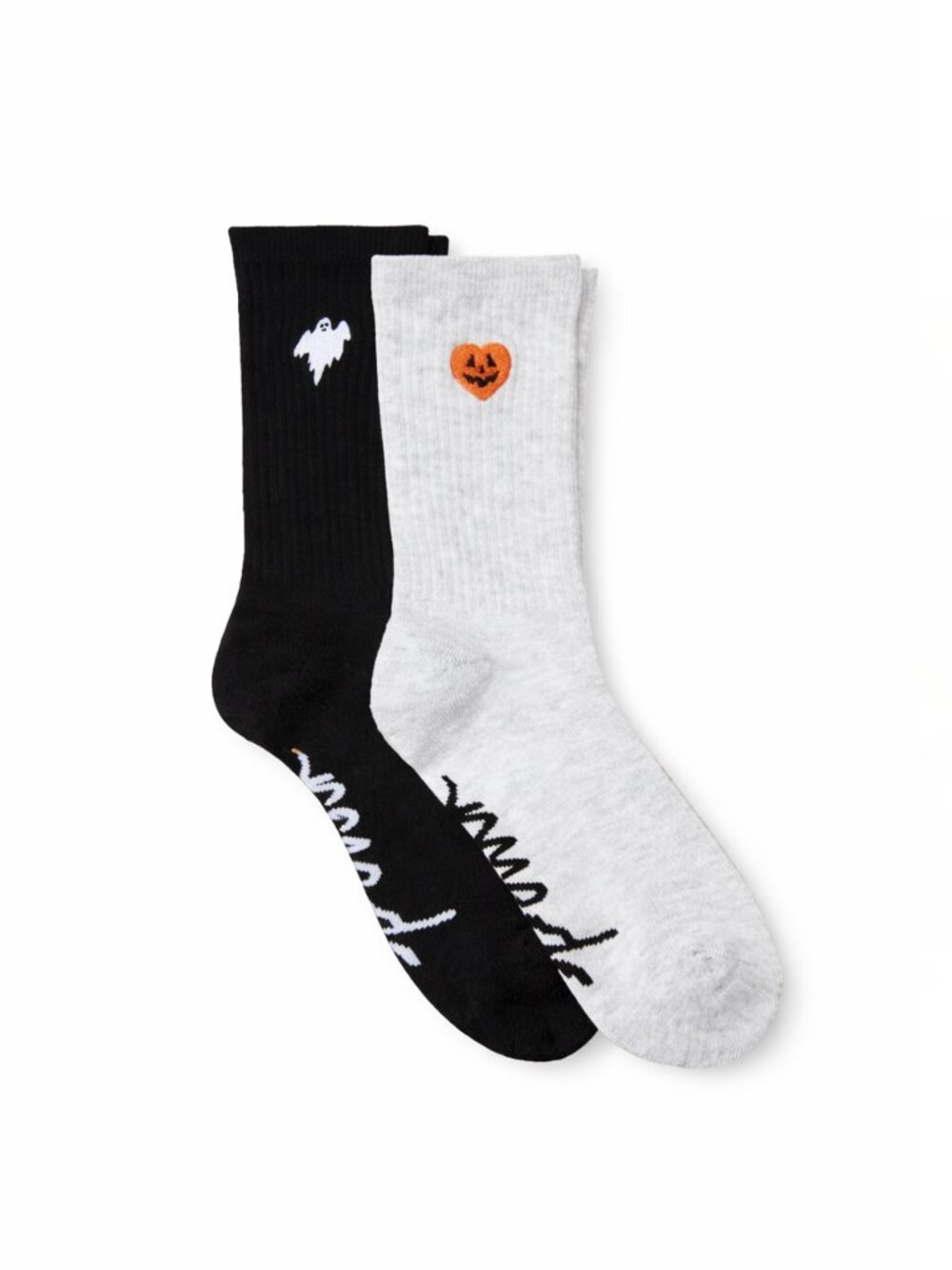 Victoria’s Secret PINK 2-Pack Crew Socks (Halloween Pumpkins)